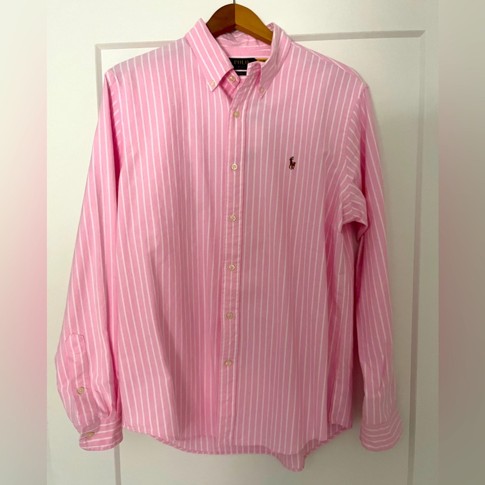 NWT Polo Ralph Lauren Men’s Stripe Oxford Button Down